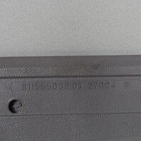 1990-1998 Porsche 911 993 Left Door Panel Pocket Lid Armrest Grey OEM Used