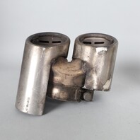 2005-2008 Porsche 911 3.8 Exhaust Muffler Tip Pair 99711135104 OEM Used