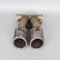 2005-2012 Porsche Boxster Cayman 3.4 Exhaust Muffler Tip 98711125831 OEM Used