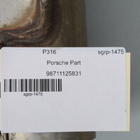 2005-2012 Porsche Boxster Cayman 3.4 Exhaust Muffler Tip 98711125831 OEM Used