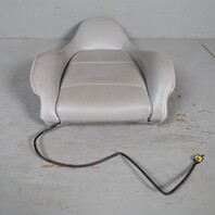 1995-1998 Porsche 911 993 Front Seat Upper Backrest Marble Grey OEM Used