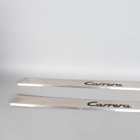 1990-1998 Porsche 911 964 993 Door Sill Trim Plate "Carrera" OEM Used NOTE