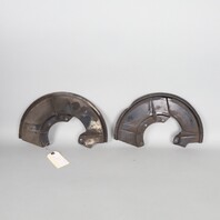 95-98 Porsche 911 993 Front Brake Caliper Backing Plate Pair 96435180304 Used