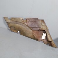 95-98 Porsche 911 993 Coupe Rear Quarter Trim Panels Grey Leather OEM Used