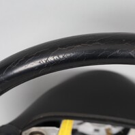 1995-1998 Porsche 911 993 Black 4 Spoke Steering Wheel 99334780452 OEM Used