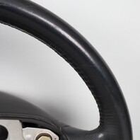 1995-1998 Porsche 911 993 Black 4 Spoke Steering Wheel 99334780452 OEM Used