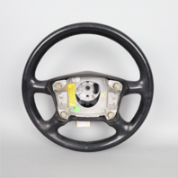1995-1998 Porsche 911 993 Black 4 Spoke Steering Wheel 99334780452 OEM Used