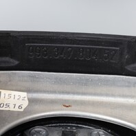 1995-1998 Porsche 911 993 Black 4 Spoke Steering Wheel 99334780452 OEM Used