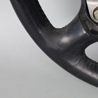 1995-1998 Porsche 911 993 Black 4 Spoke Steering Wheel 99334780452 OEM Used