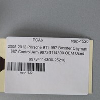 2005-2012 Porsche 911 997 Boxster Cayman 987 Control Arm 99734114300 OEM Used