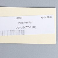 1997-2004 Porsche Boxster 986 Right Wind Deflector Screen 98656158400 OEM Used