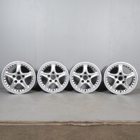 Porsche 993 Speedline Wheels Rim Set 17 X 7 / 17 X 9 NOTE BENT AS IS