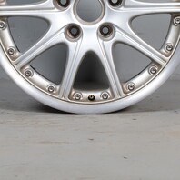 2002-2004 Porsche 911 996 Front Wheel 18 X 8 Rim BBS 2 Piece OEM Used