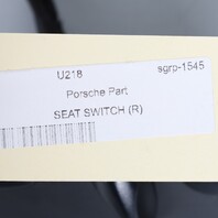 1999-2004 Porsche 911 Boxster Right Power Seat Switch Black OEM Used