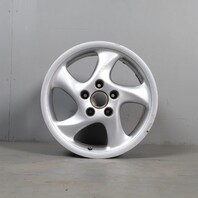 Porsche 911 993 996 Wheel 18 X 10 "Techno" Twist Rim BENT AS IS