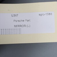 2005-2008 Porsche 911 Boxster Cayman Left Door Mirror 9-Pin OEM Used