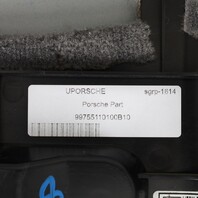 05-12 Porsche 911 Boxster Cayman Left Fuse Box Kick Panel Carpet Grey OEM Used