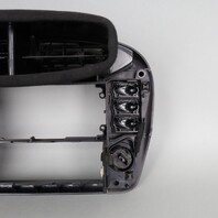99-01 Porsche 911 996 Center Dash Air Vent Bezel Grey Single Din OEM Used
