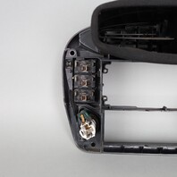 99-01 Porsche 911 996 Center Dash Air Vent Bezel Grey Single Din OEM Used