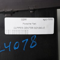 99-01 Porsche 911 996 Center Dash Air Vent Bezel Grey Single Din OEM Used