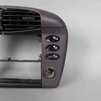 99-01 Porsche 911 996 Center Dash Air Vent Bezel Grey Single Din OEM Used