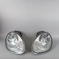 05-08 Porsche Boxster Cayman 987 Xenon Headlight Pair 98763115720 OEM Used NOTE