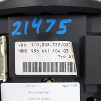 1999 Porsche 911 996 Speedometer Instrument Cluster 99664110403 Black OEM Used