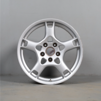 2005-2008 Porsche Boxster Cayman 987 Rear Wheel 19 X 9.5 Rim Lobster BENT AS IS
