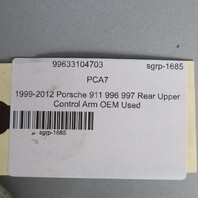 1999-2012 Porsche 911 996 997 Rear Upper Track Control Arm 99633104703 OEM Used