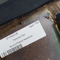 1995-1998 Porsche 911 993 Coupe Sunroof Panel Headliner Blue OEM