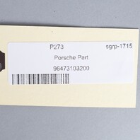 1996-1998 Porsche 911 993 Coupe Sun Visor Left Blue OEM