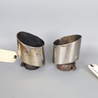 1995-1998 Porsche 911 993 Exhaust Muffler Tip Pair EP5110 Tequipment OEM Used