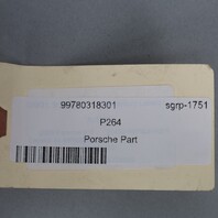 Porsche 911 997 Boxster Cayman 987 Front Seat Belt Buckle Receiver OEM Used