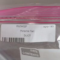1995-1998 Porsche 911 993 Front Bumper Brake Cooling Air Ducts Pair