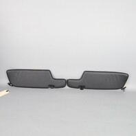 1990-1998 Porsche 911 993 Coupe Sun Visor Set Pair Right Left Black OEM