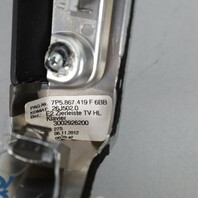 2011-2018 Porsche Cayenne Left Rear Door Panel Trim Molding Carbon Fiber OEM