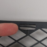 1995-1998 Porsche 911 993 Lower Front Bumper Grille 99350555100 OEM Used NOTE