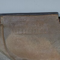 1995-1998 Porsche 911 993 Coupe Rear Quarter Trim Panels Pair Black OEM Used