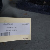 1990-1998 Porsche 911 964 993 Upper Center Console Blue  Leatherette OEM Used