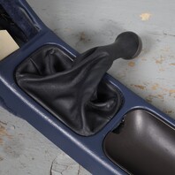 1990-1998 Porsche 911 964 993 Upper Center Console Blue  Leatherette OEM Used