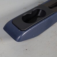 1990-1998 Porsche 911 964 993 Upper Center Console Blue  Leatherette OEM Used