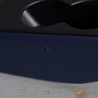 1990-1998 Porsche 911 964 993 Upper Center Console Blue  Leatherette OEM Used