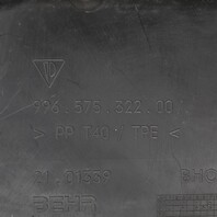 97-04 Porsche 911 996 Boxster 986 Right Radiator Air Duct Shroud OEM 99657532200