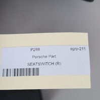 1999 Porsche 911 996 Boxster 986 Right Power Seat Switch With Lumbar OEM Used