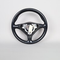 1999-2004 Porsche 911 Boxster Black 3 Spoke Steering Wheel 99634780454 OEM