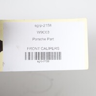 1995-1998 Porsche 911 993 Front Brake Caliper Set Pair Brembo OEM