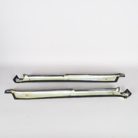 1990-1998 Porsche 911 964 993 Coupe Quarter Window Trim Pair Black OEM Used