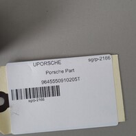 1990-1998 Porsche 911 964 993 Coupe Quarter Window Trim Pair Black OEM Used