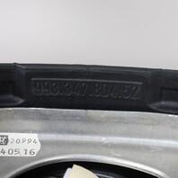 1995-1998 Porsche 911 993 Black 4 Spoke Steering Wheel 99334780452 OEM Used