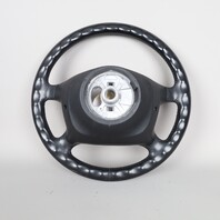 1995-1998 Porsche 911 993 Black 4 Spoke Steering Wheel 99334780452 OEM Used